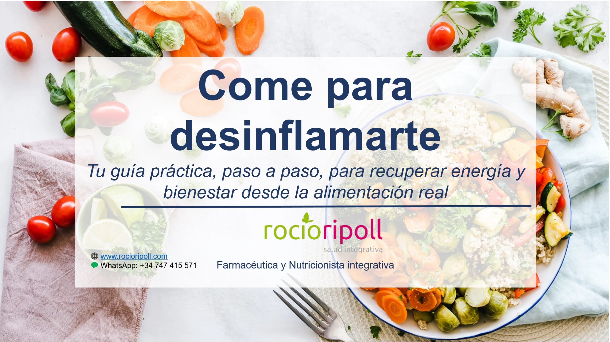 Come para desinflamarte